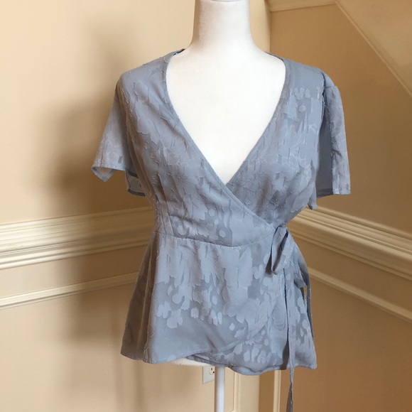 NWT Wrap Shirt - Picture 1 of 8